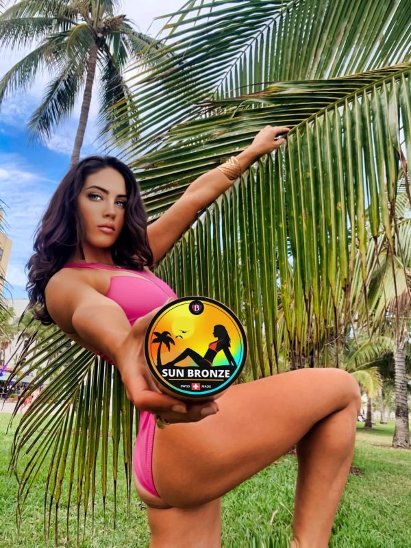 Sun Bronze tanning cream with tropical mango scent